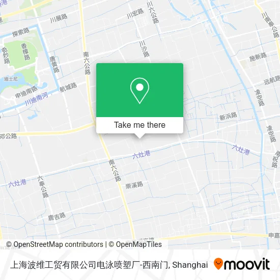 上海波维工贸有限公司电泳喷塑厂-西南门 map