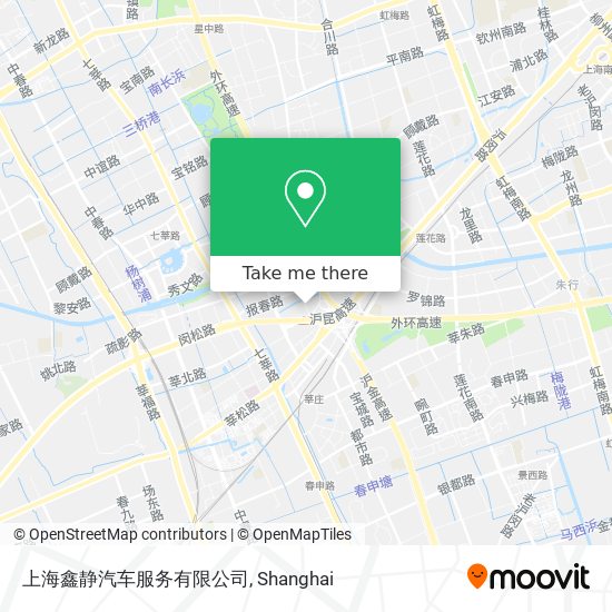 上海鑫静汽车服务有限公司 map