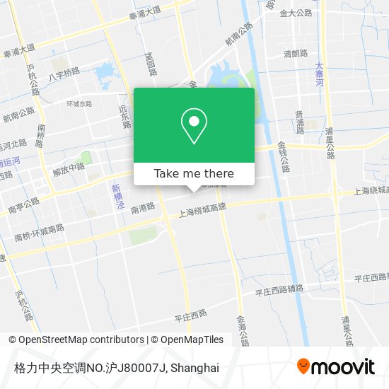 格力中央空调NO.沪J80007J map