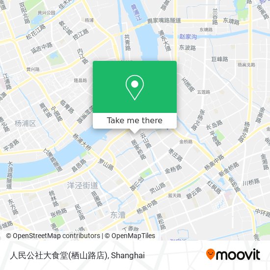 人民公社大食堂(栖山路店) map