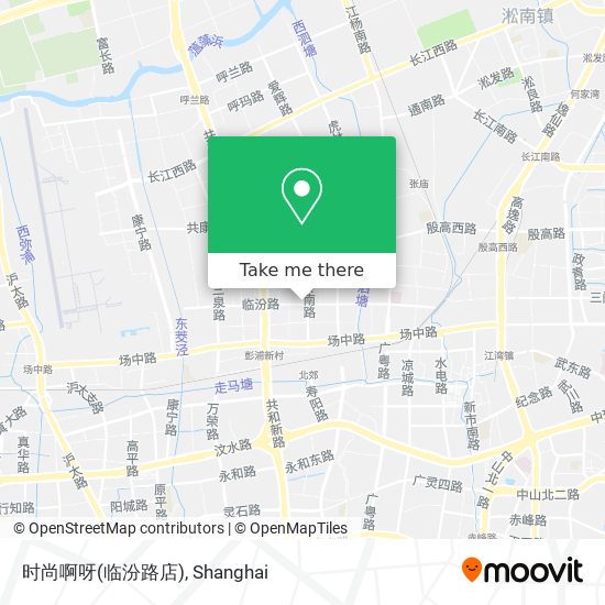 时尚啊呀(临汾路店) map