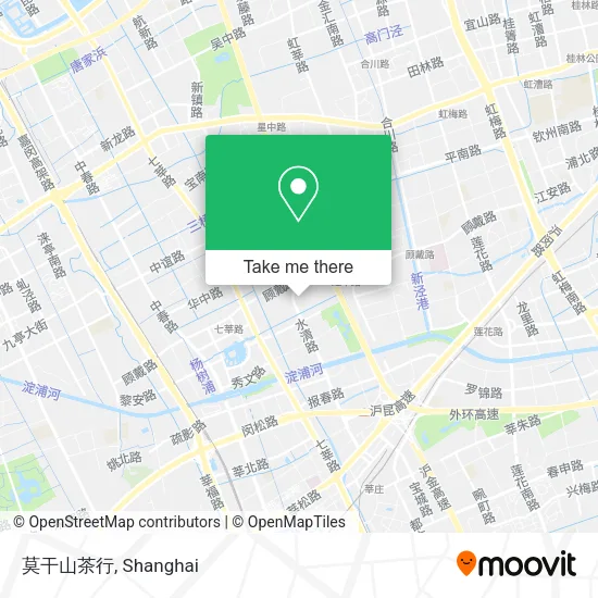 莫干山茶行 map