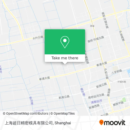 上海超日精密模具有限公司 map