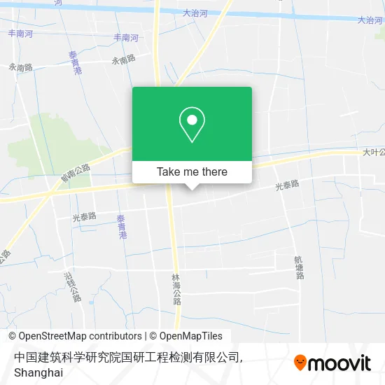 中国建筑科学研究院国研工程检测有限公司 map