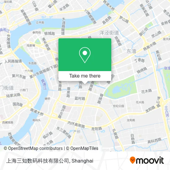 上海三知数码科技有限公司 map