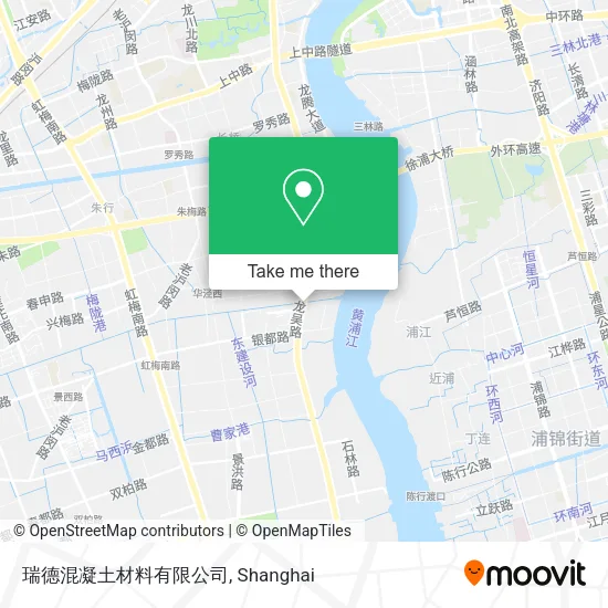 瑞德混凝土材料有限公司 map