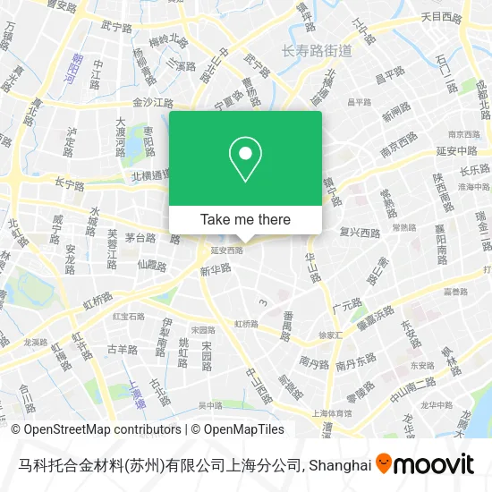 马科托合金材料(苏州)有限公司上海分公司 map