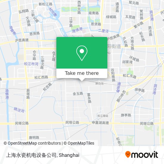 上海永瓷机电设备公司 map