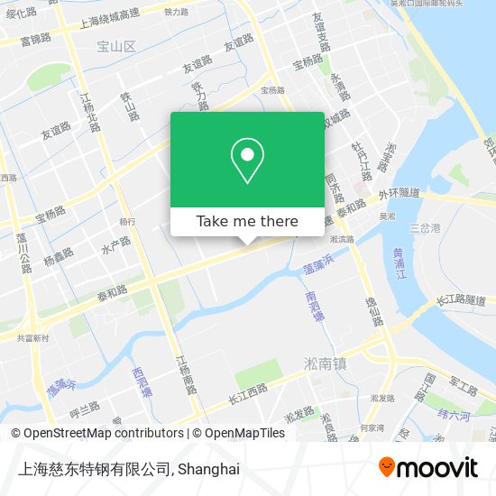 上海慈东特钢有限公司 map