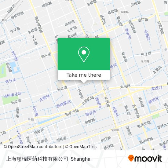 上海慈瑞医药科技有限公司 map