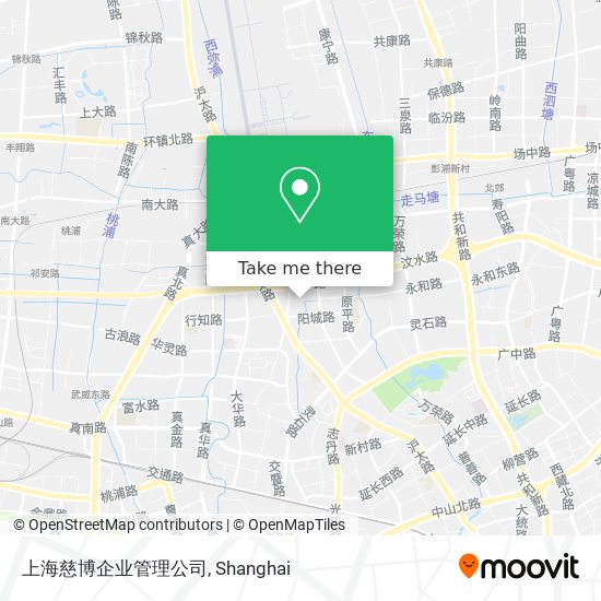上海慈博企业管理公司 map