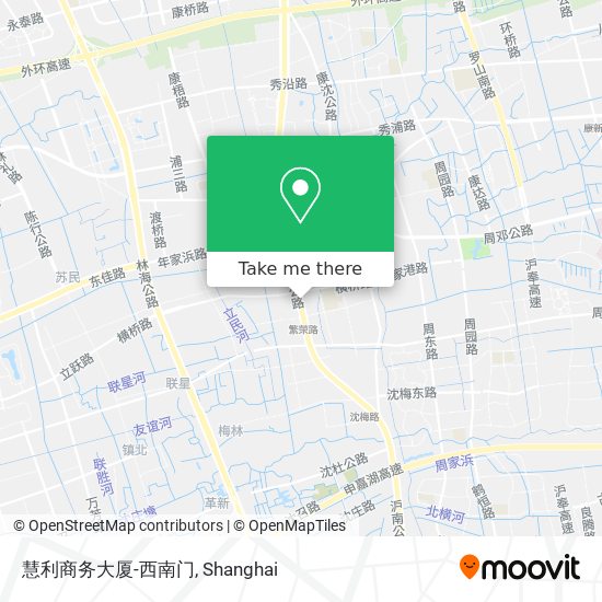 慧利商务大厦-西南门 map