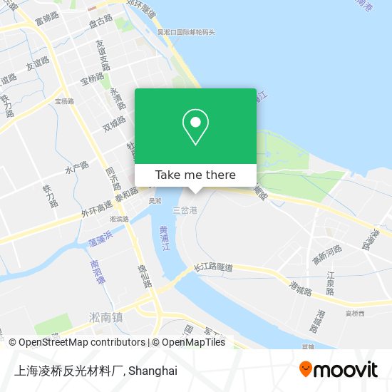 上海凌桥反光材料厂 map