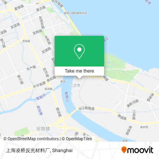 上海凌桥反光材料厂 map