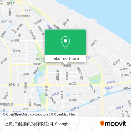 上海卢通国际贸易有限公司 map