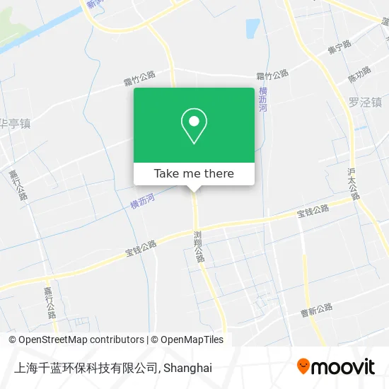 上海千蓝环保科技有限公司 map