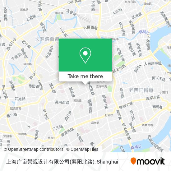 上海广亩景观设计有限公司(襄阳北路) map