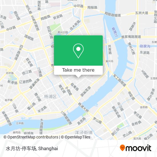 水月坊-停车场 map