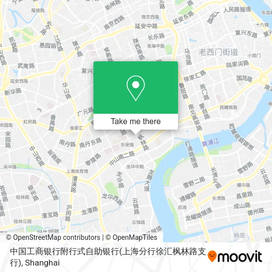 中国工商银行附行式自助银行(上海分行徐汇枫林路支行) map