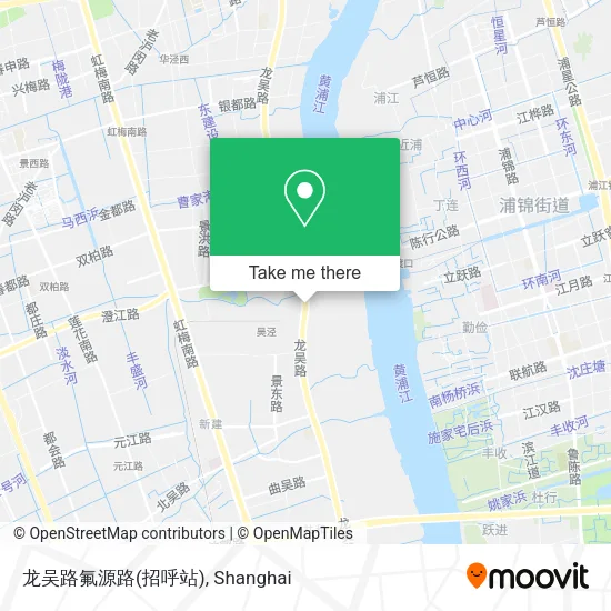 龙吴路氟源路(招呼站) map