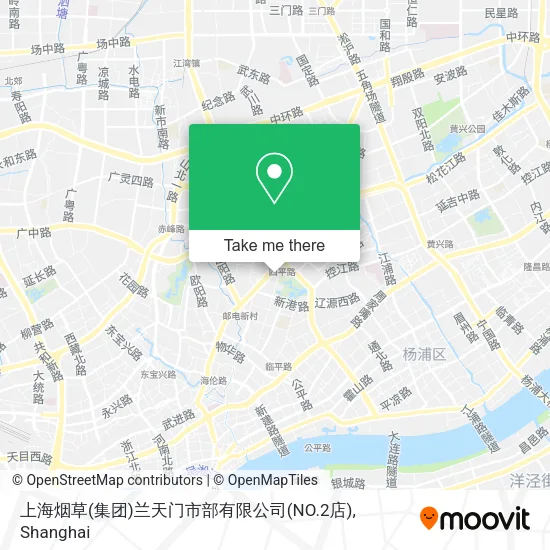 上海烟草(集团)兰天门市部有限公司(NO.2店) map