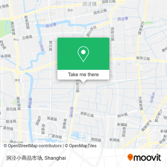 洞泾小商品市场 map