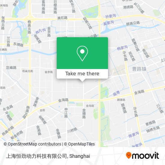 上海恒劲动力科技有限公司 map