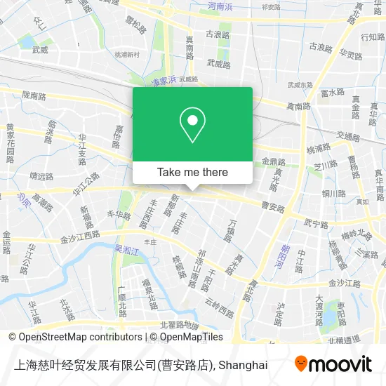 上海慈叶经贸发展有限公司(曹安路店) map