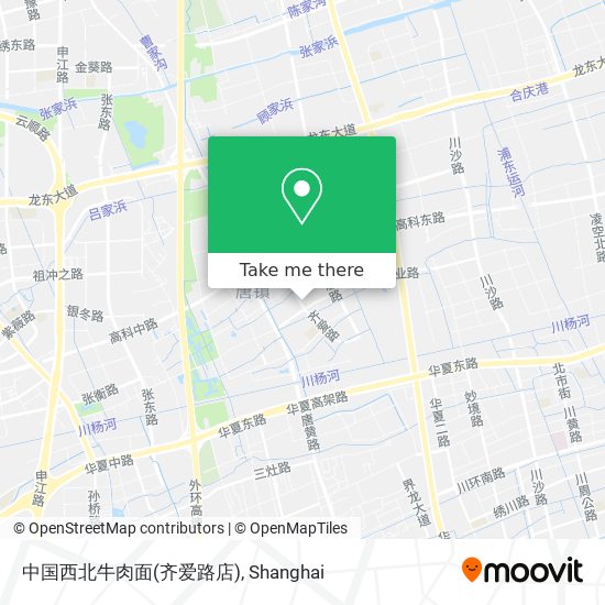 中国西北牛肉面(齐爱路店) map