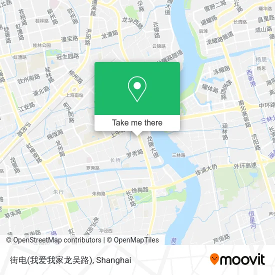 街电(我爱我家龙吴路) map
