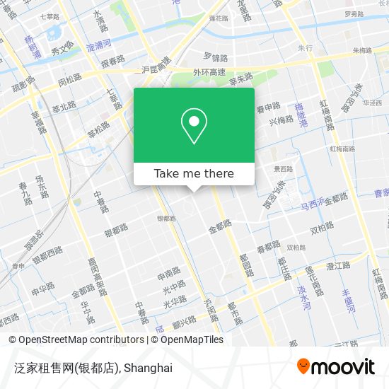 泛家租售网(银都店) map