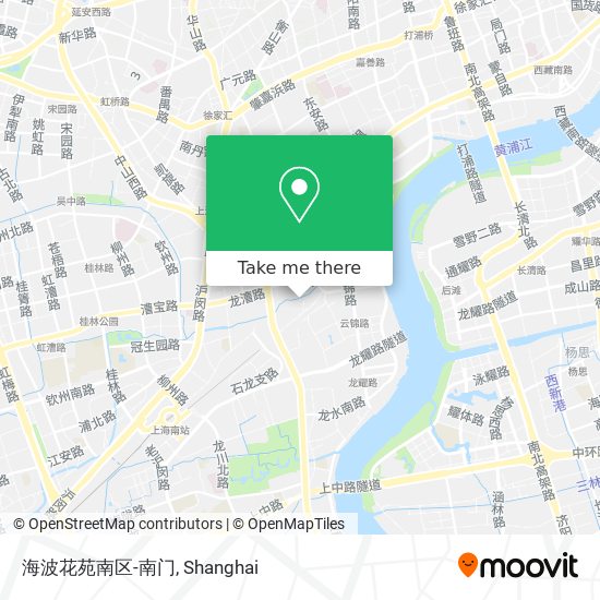海波花苑南区-南门 map