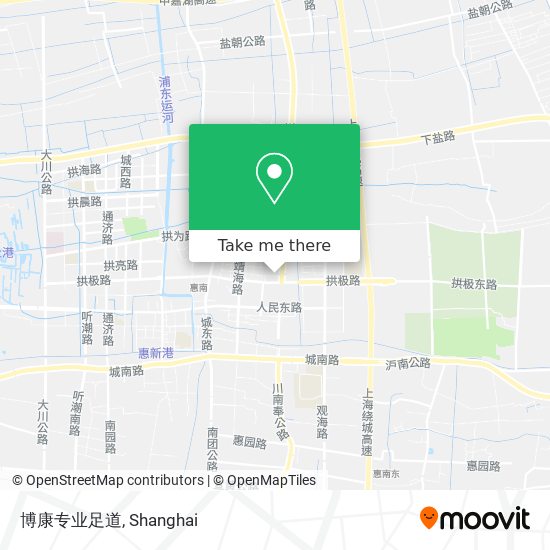 博康专业足道 map