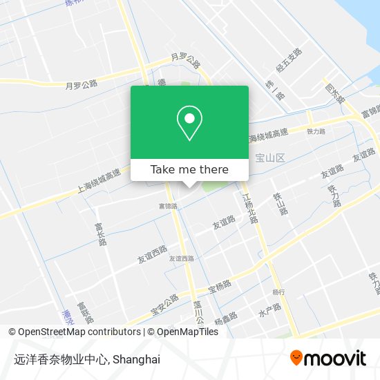 远洋香奈物业中心 map