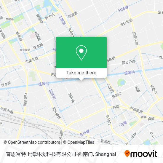 普恩富特上海环境科技有限公司-西南门 map