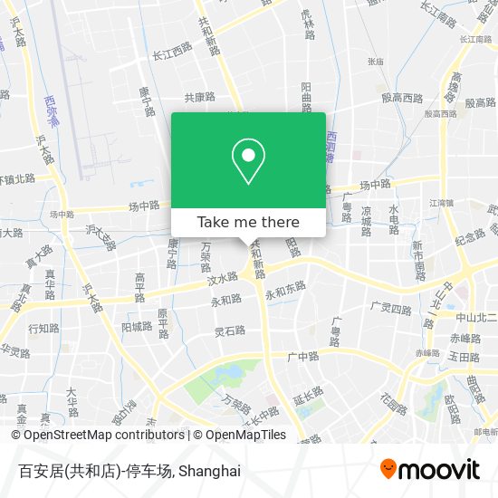 百安居(共和店)-停车场 map
