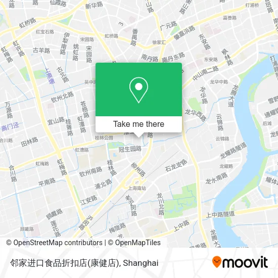 邻家进口食品折扣店(康健店) map