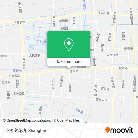 小酒窝花坊 map