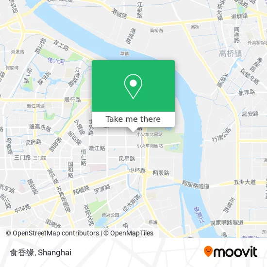 食香缘 map