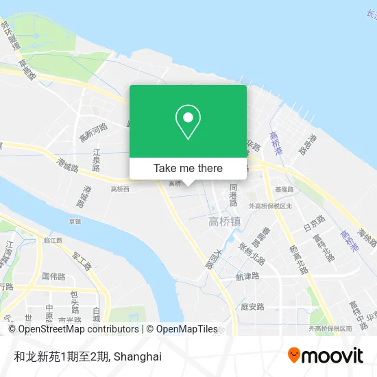 和龙新苑1期至2期 map