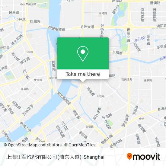上海旺军汽配有限公司(浦东大道) map