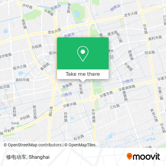修电动车 map