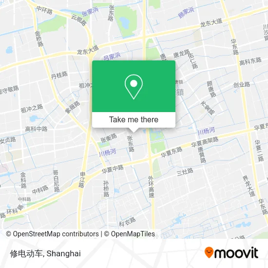 修电动车 map
