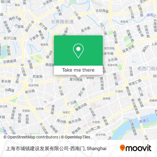 上海市城镇建设发展有限公司-西南门 map