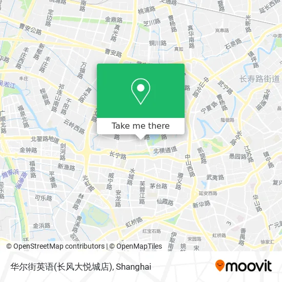华尔街英语(长风大悦城店) map