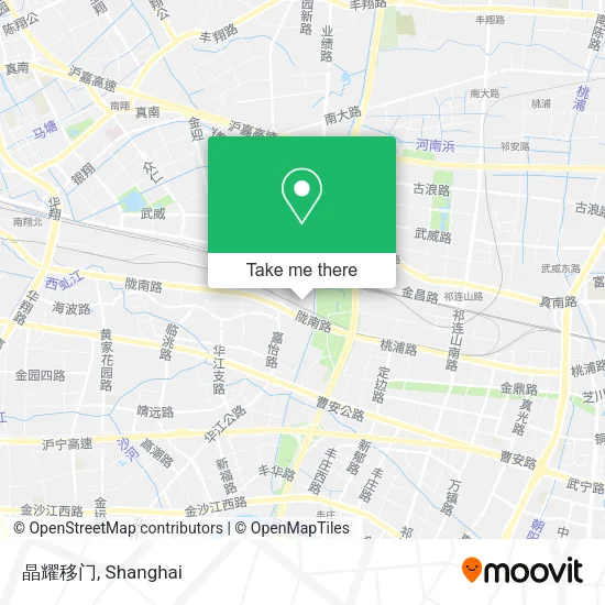 晶耀移门 map