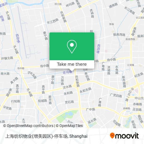 上海纺织物业(增美园区)-停车场 map