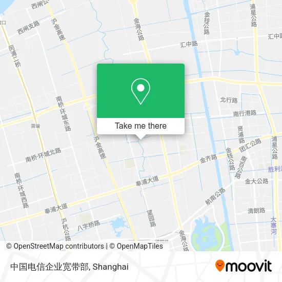 中国电信企业宽带部 map