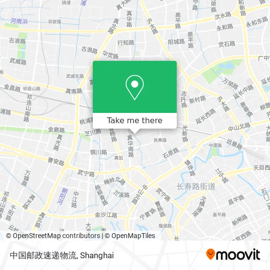 中国邮政速递物流 map