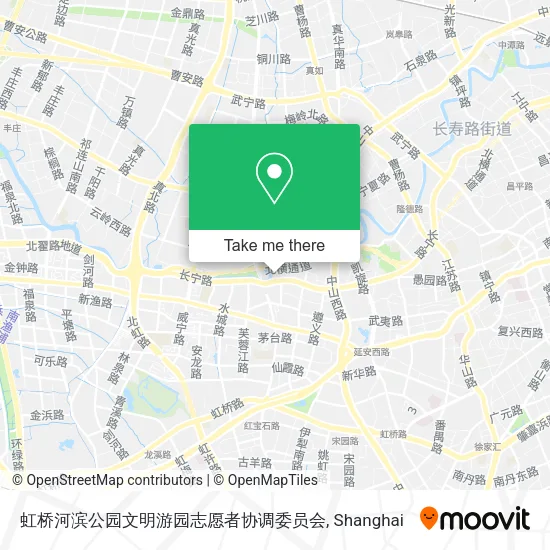 虹桥河滨公园文明游园志愿者协调委员会 map